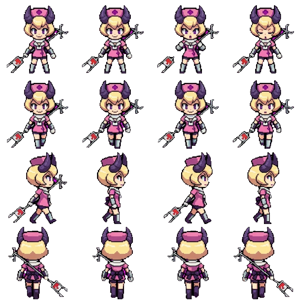Patty movement sprite
