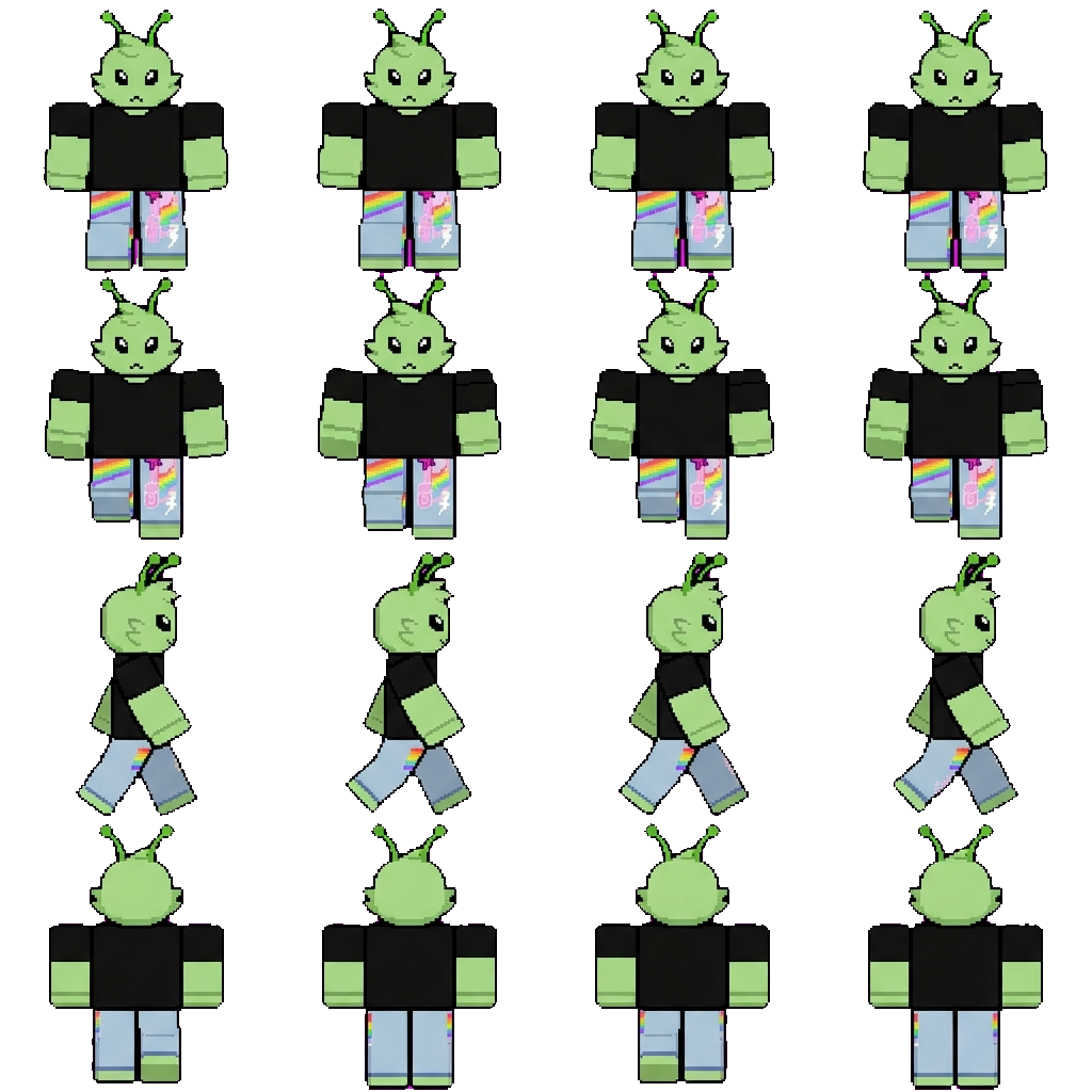 Rubi movement sprite