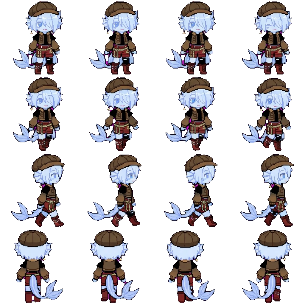 Caspian movement sprite