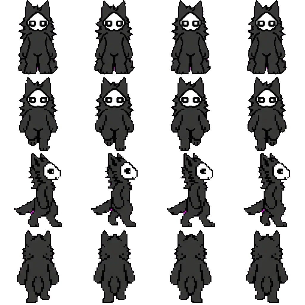 Puro movement sprite