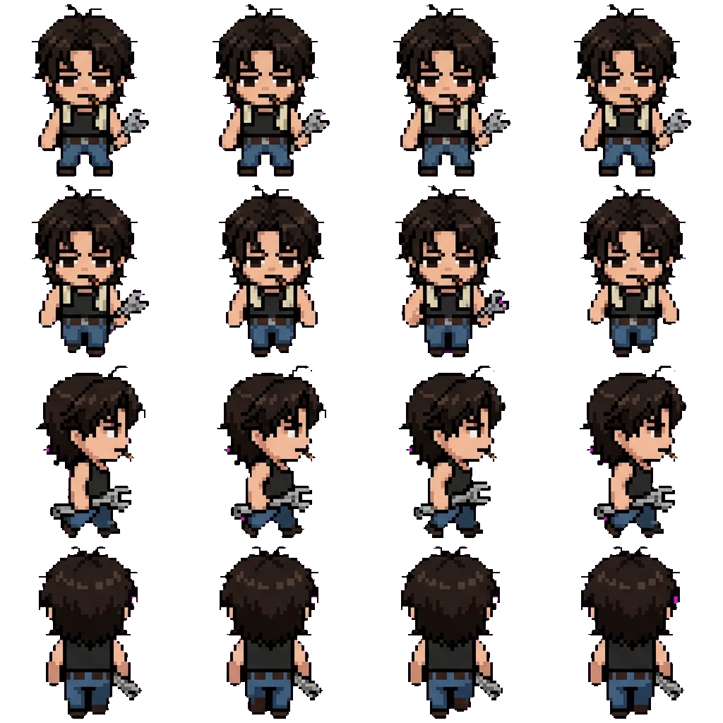 Lucas movement sprite