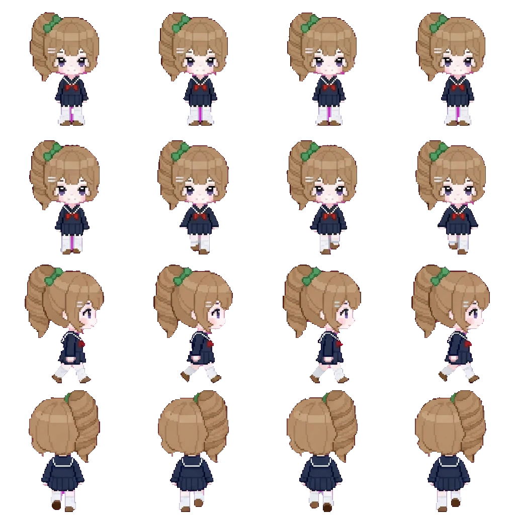 ฮิราโนะ มิยะ movement sprite