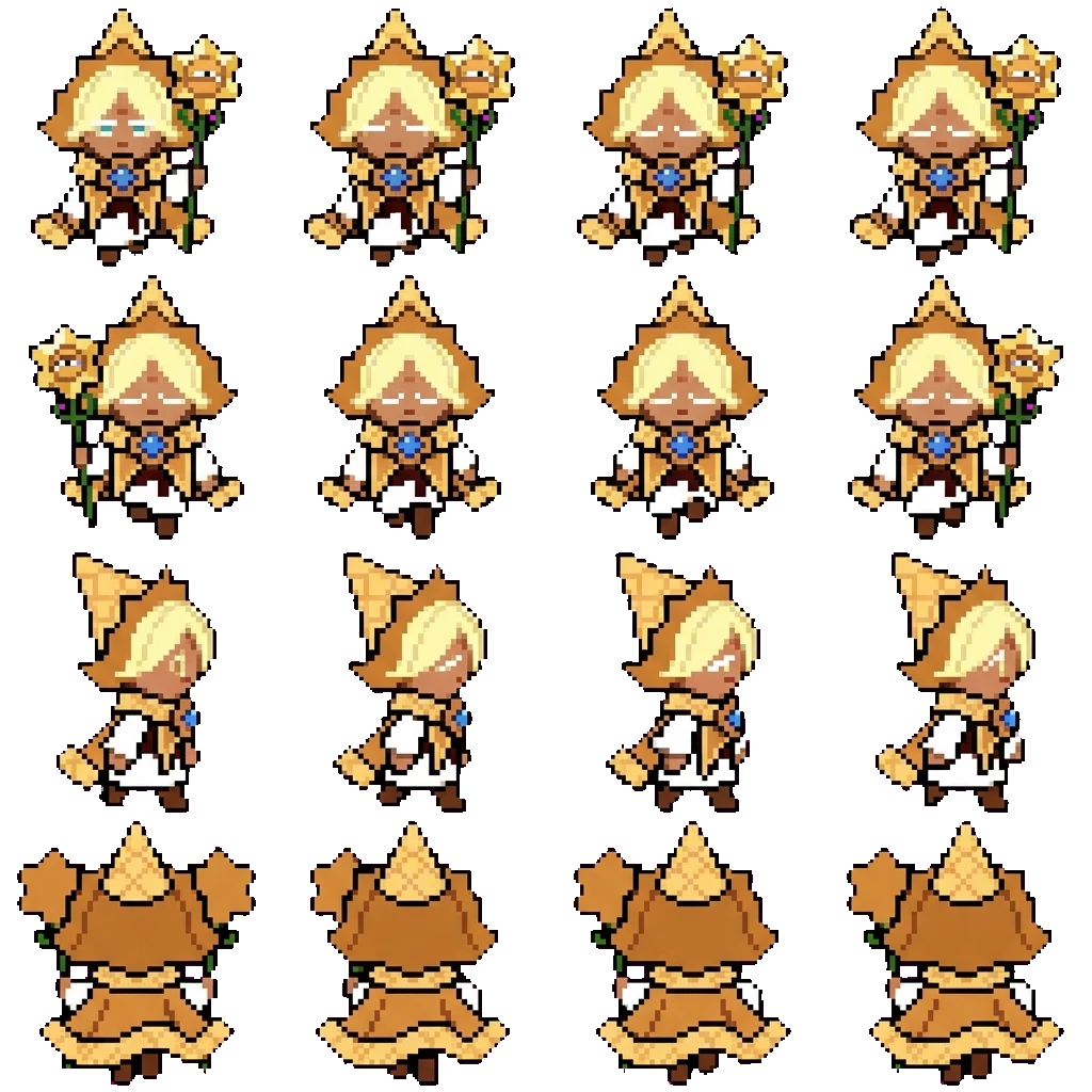 Pure Vanilla Cookie movement sprite