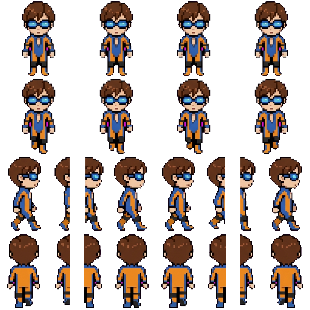 Waterboy movement sprite