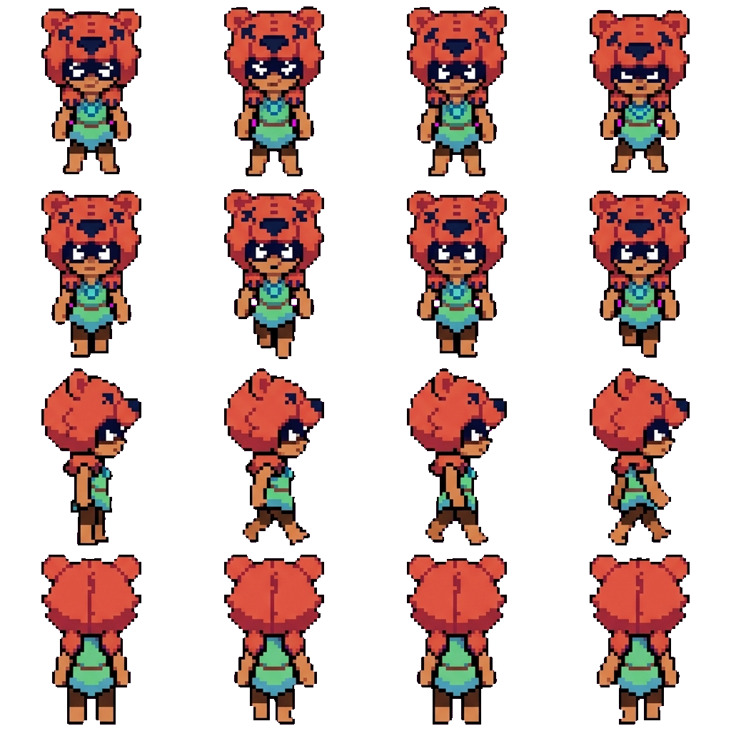 Nita movement sprite