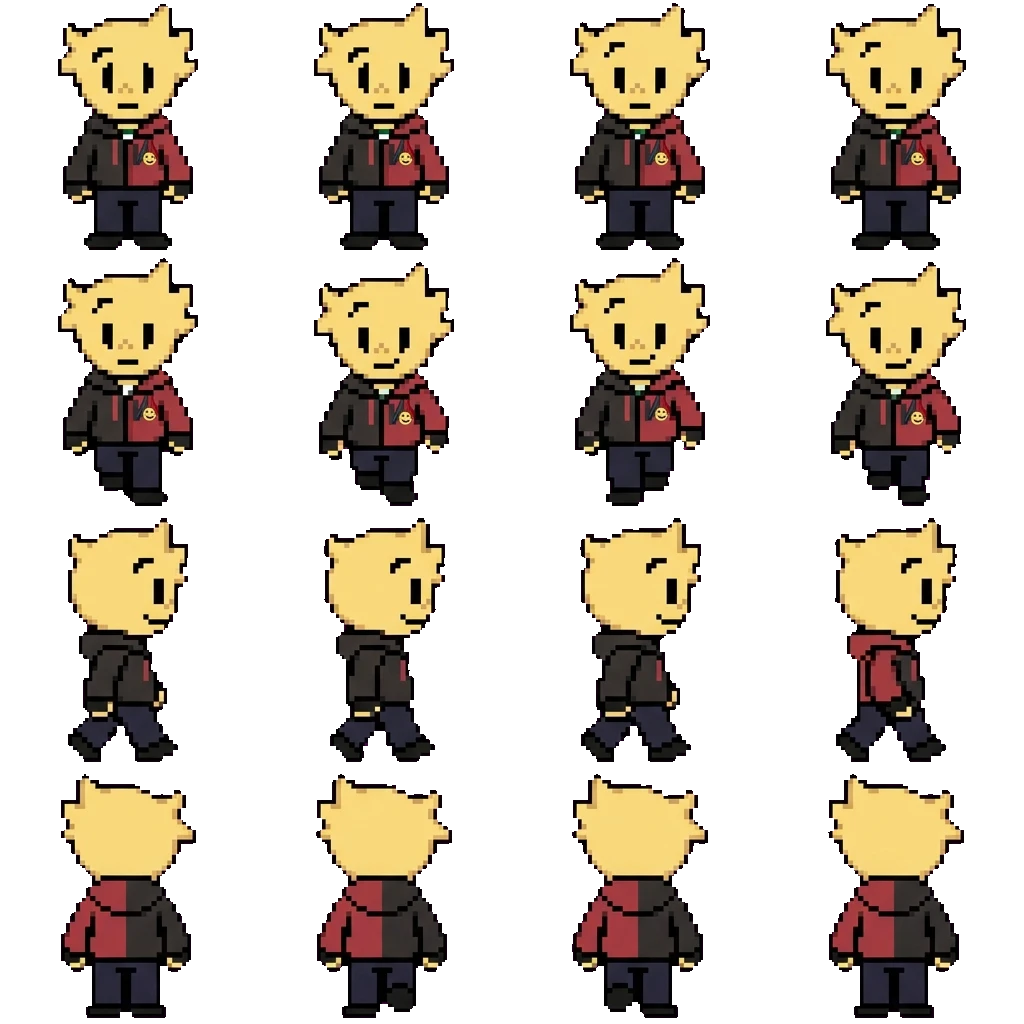 Luis movement sprite