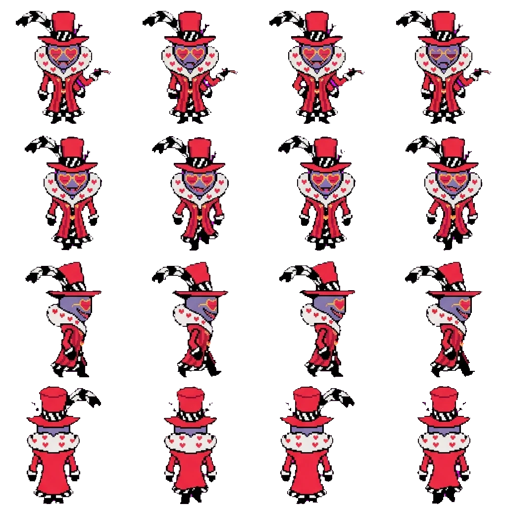 Valentino movement sprite