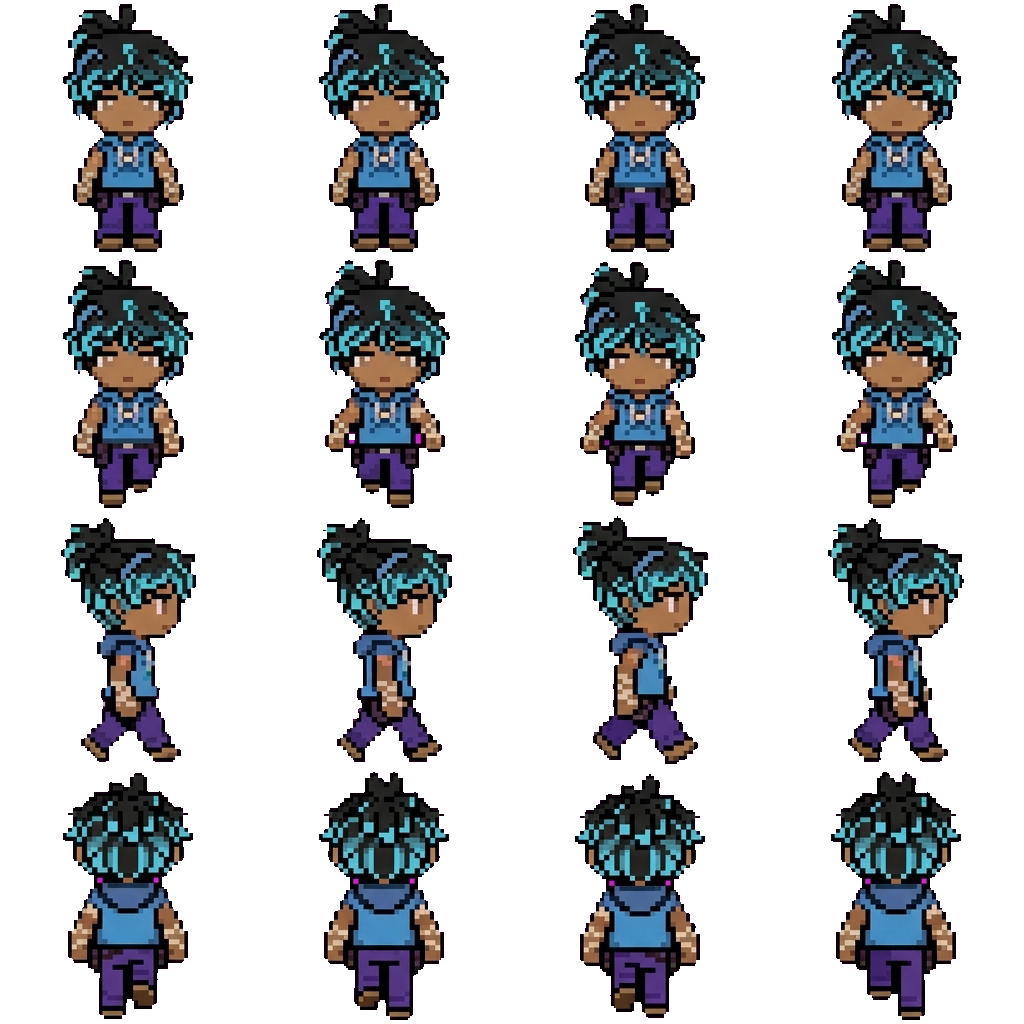 Leon movement sprite