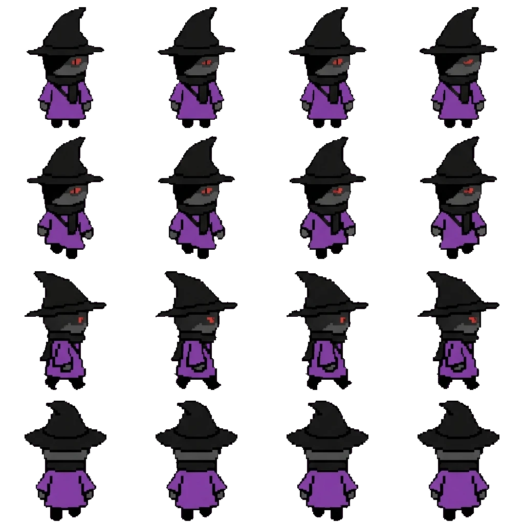 Regect movement sprite