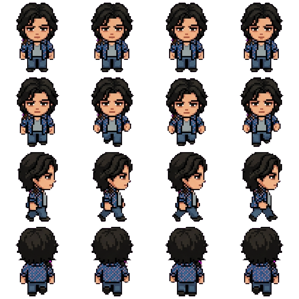 Patrick movement sprite