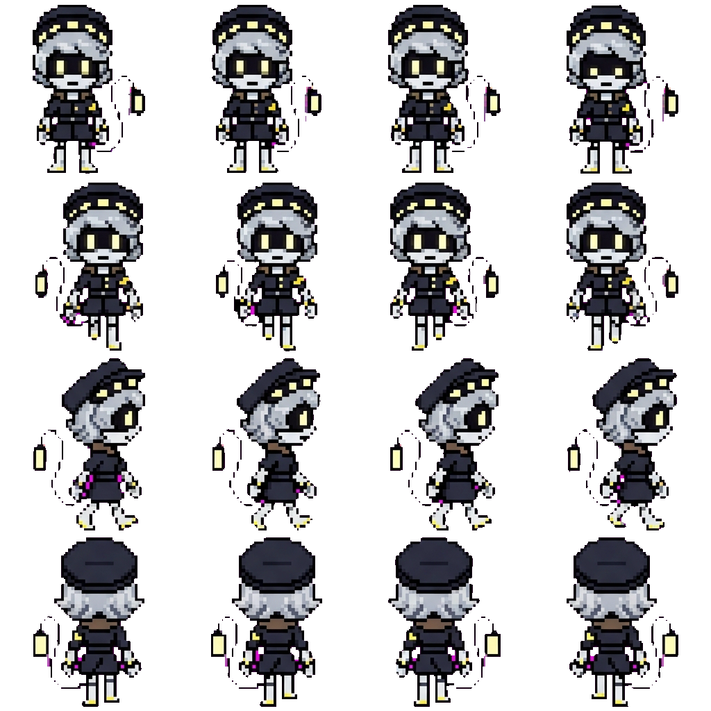 N movement sprite