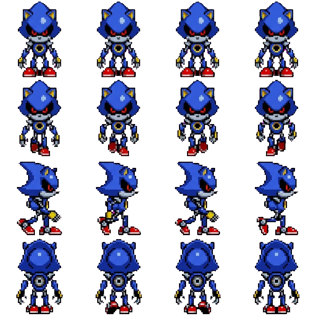 Metal Sonic movement sprite