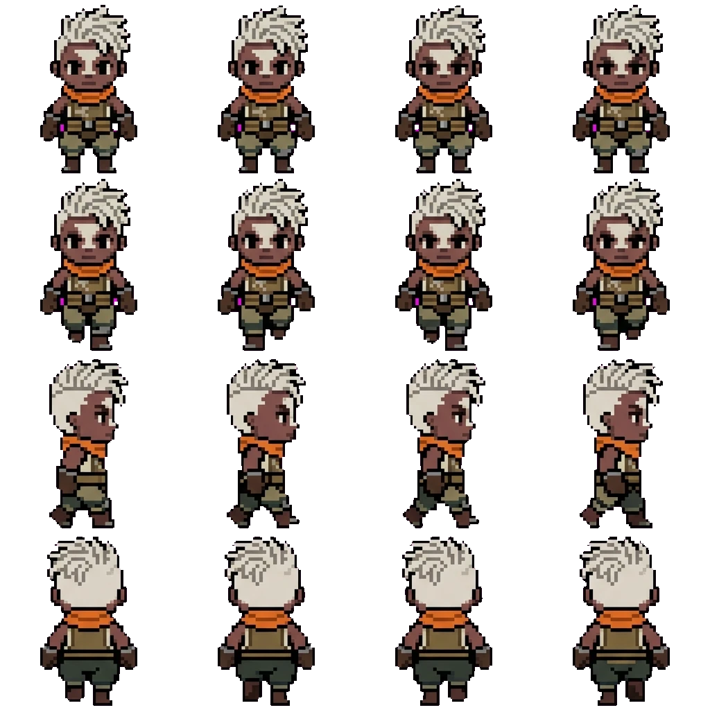 Ekko movement sprite
