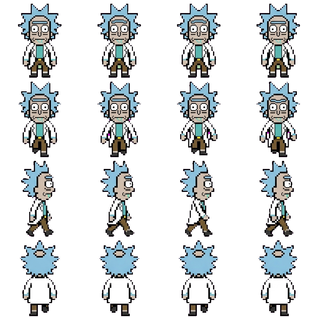 Rick movement sprite