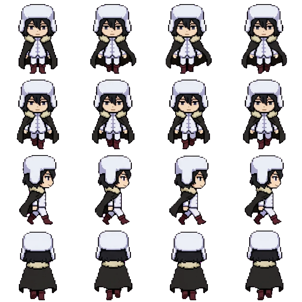 Fyodor Dostoyevski movement sprite