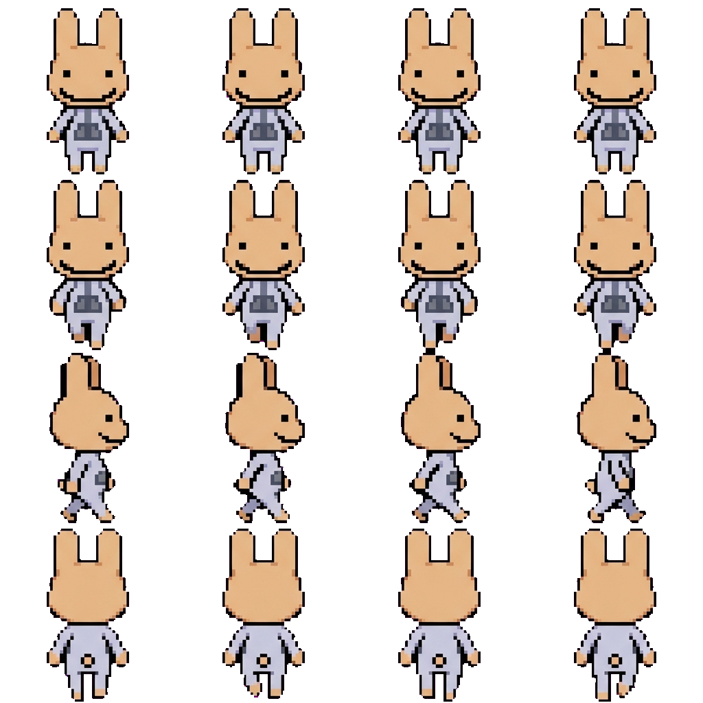 Intern movement sprite