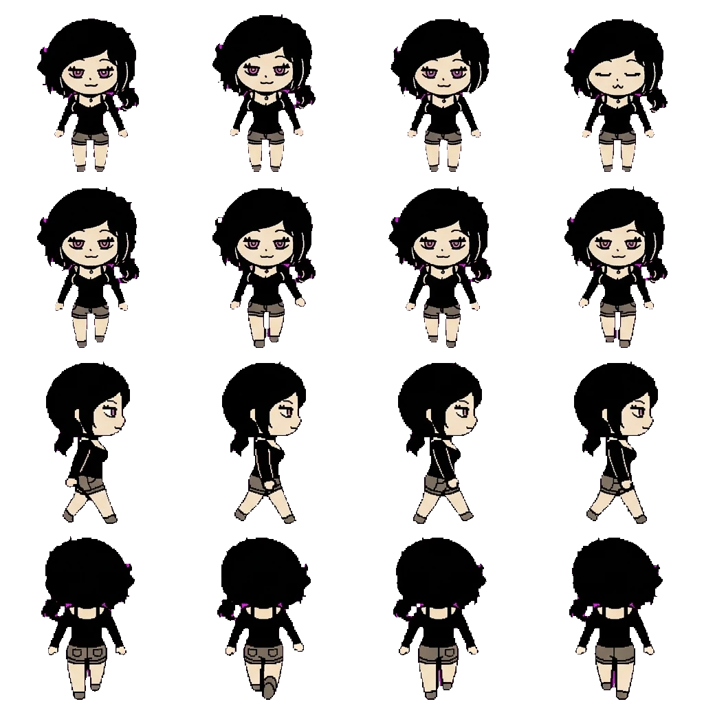 Ashley Graves movement sprite
