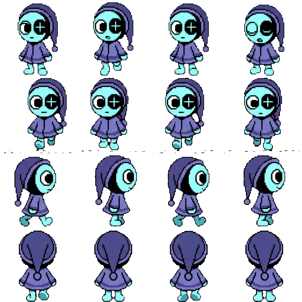 Astro movement sprite
