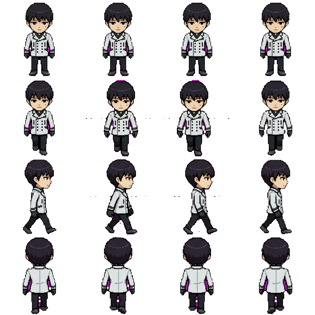 Urie Kuki movement sprite