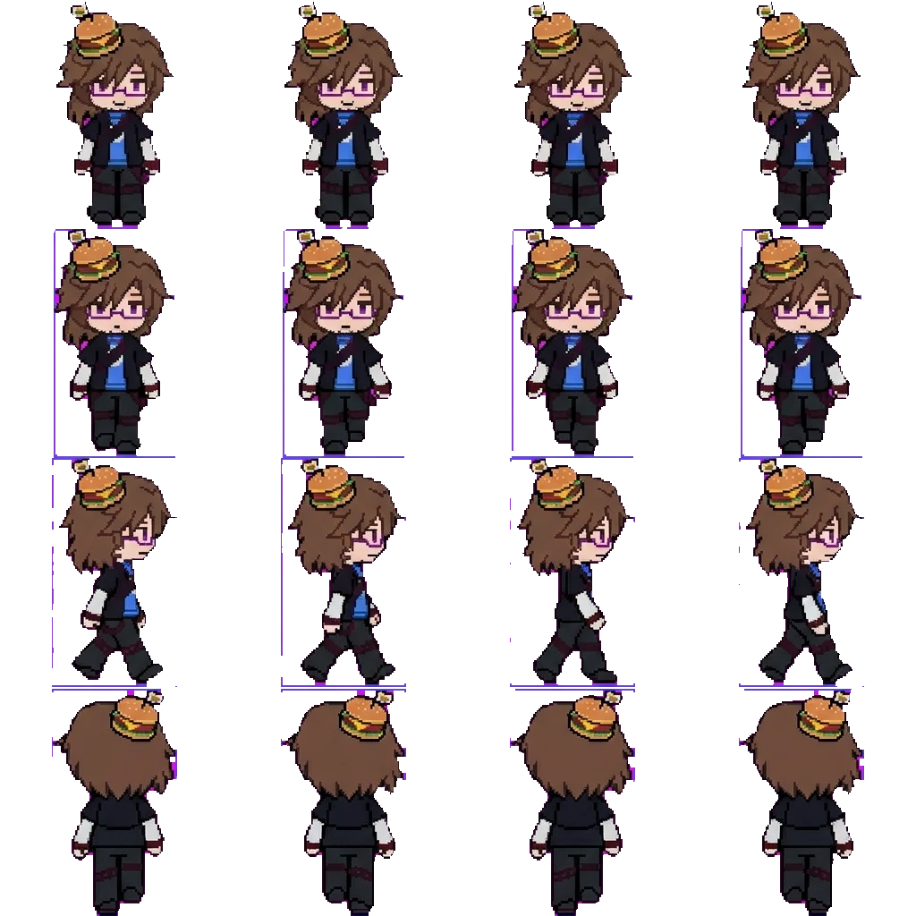 Sean (007n7) movement sprite