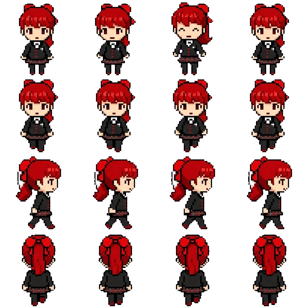 Kasumi Yoshizawa movement sprite