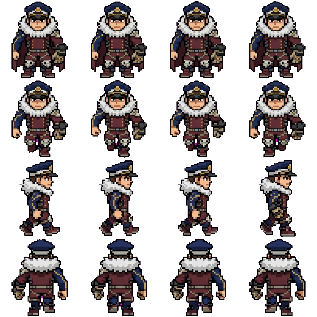 Yaorashi movement sprite