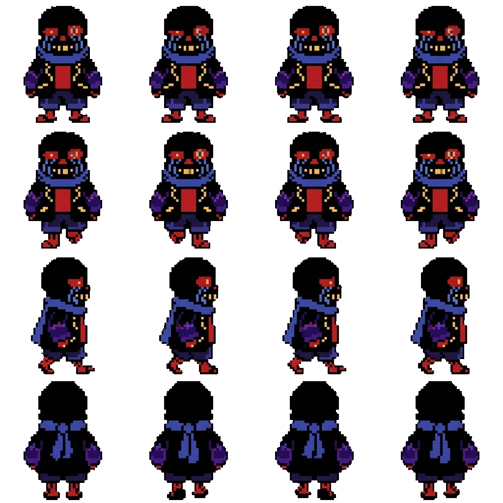 ERROR movement sprite