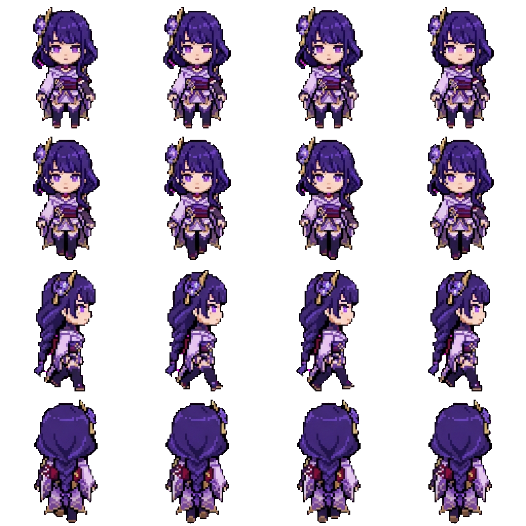 Райден movement sprite