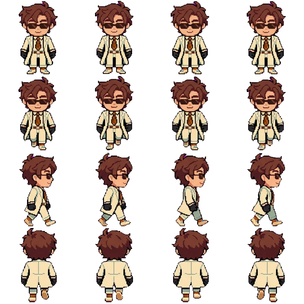 John D. Harris movement sprite