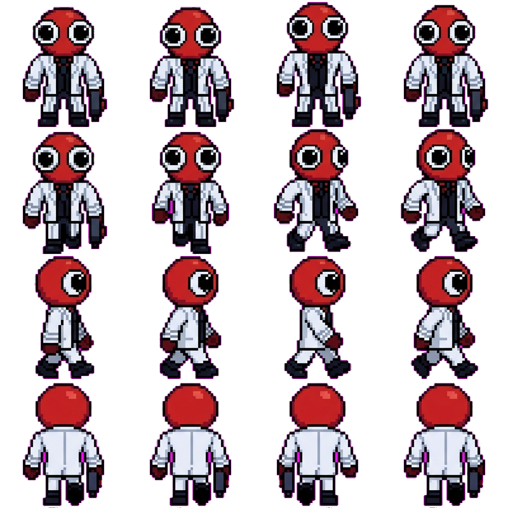 Red movement sprite