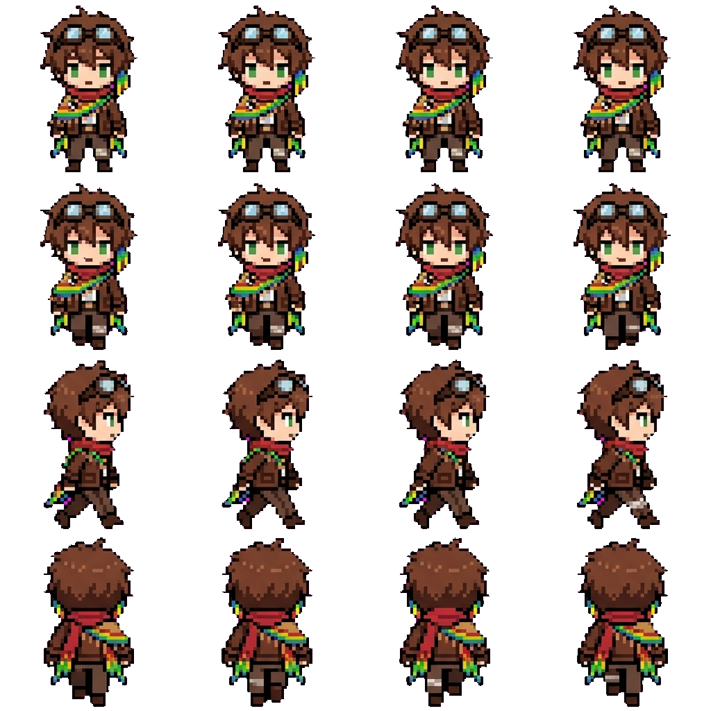 King Parrot movement sprite