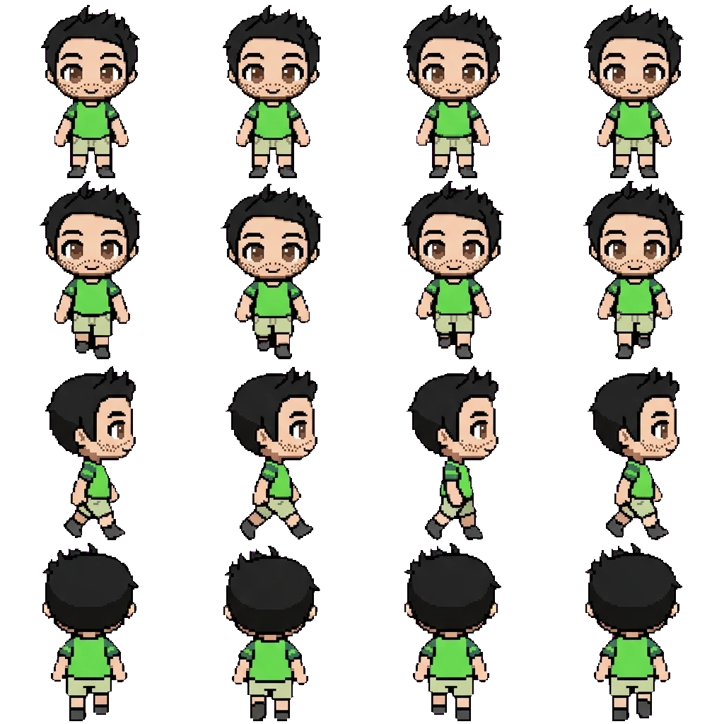Isaac Sandler movement sprite