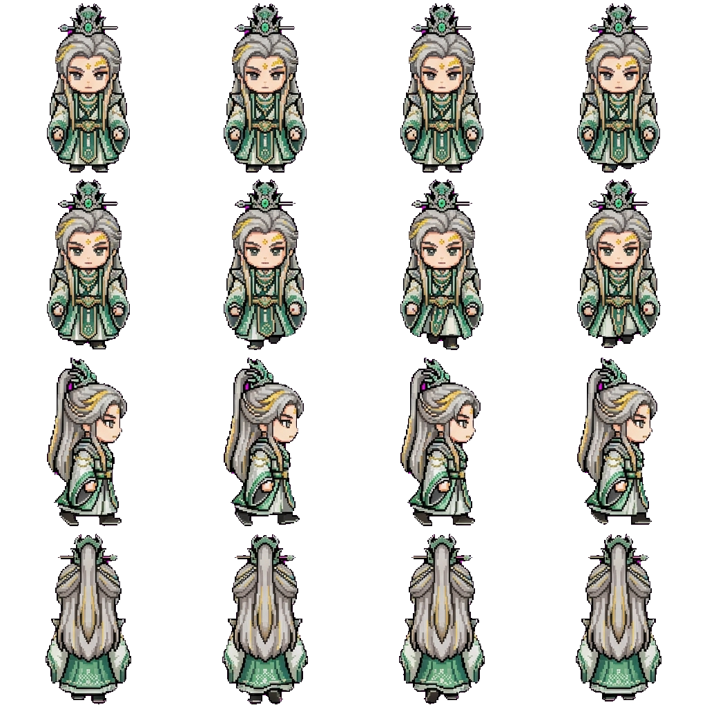 Kong Longyun movement sprite