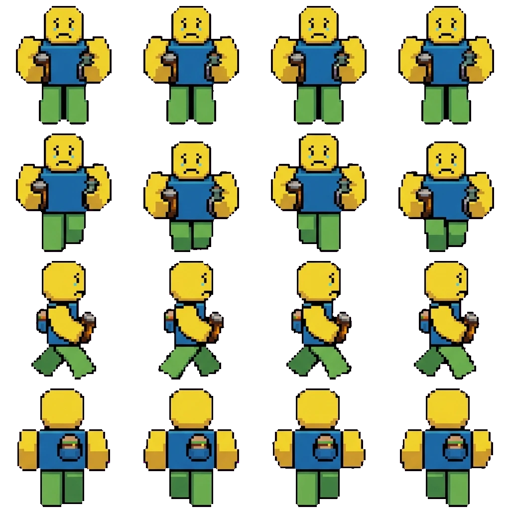 Noob movement sprite