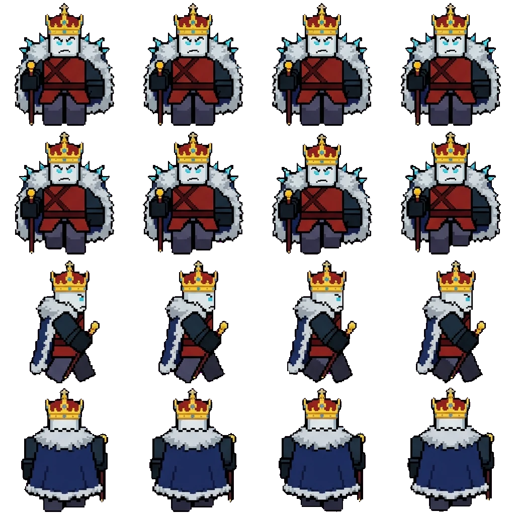Cruel King movement sprite