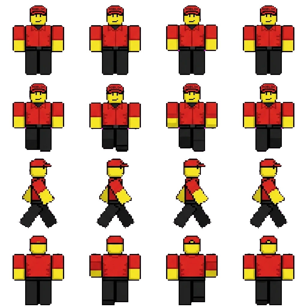 Elliot movement sprite