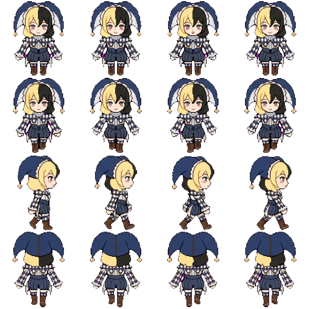 Charlotte movement sprite