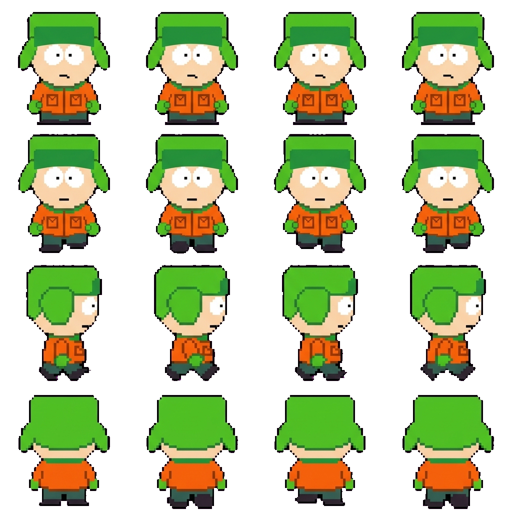 Kyle movement sprite
