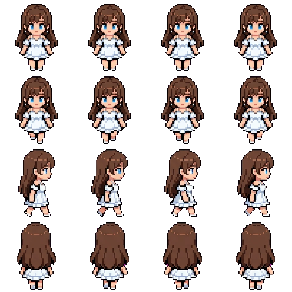 Lucilia Diamonstasia movement sprite