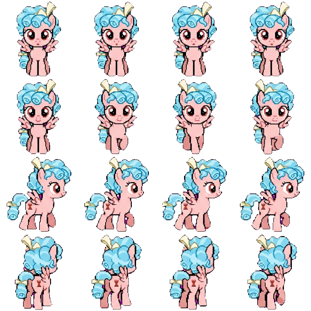 Cozy blow movement sprite