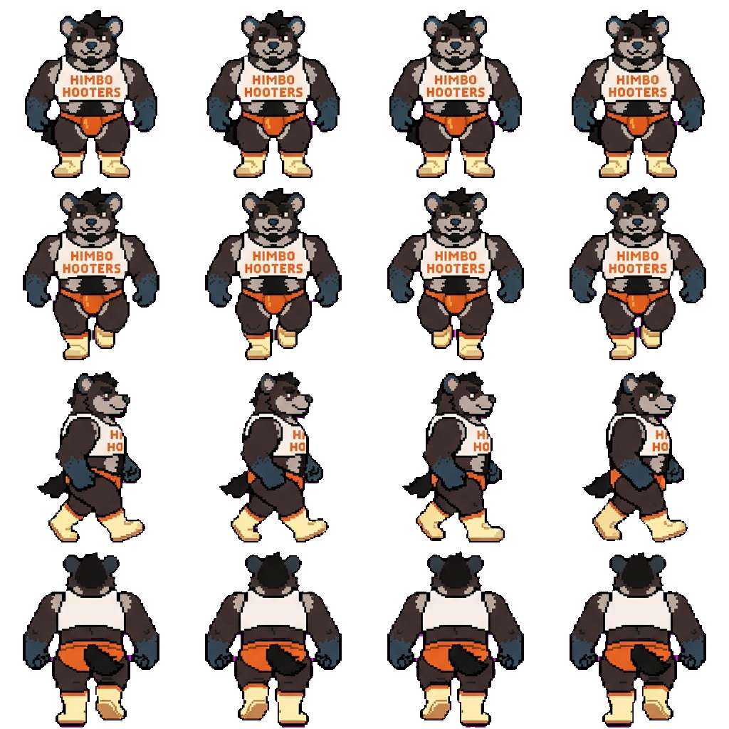 Josue movement sprite
