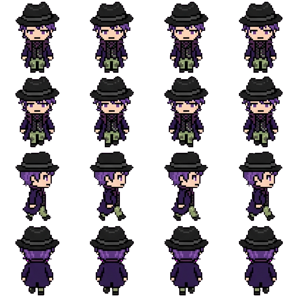 Max Hatter movement sprite