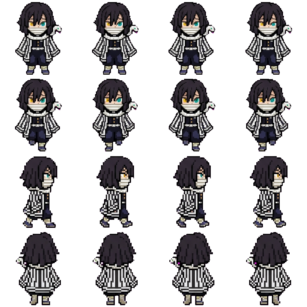 Obanai movement sprite