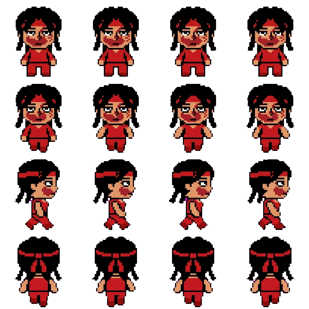 Lian movement sprite