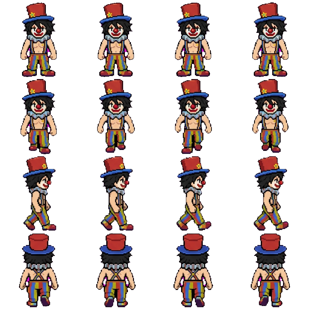 Mr. Merriment movement sprite