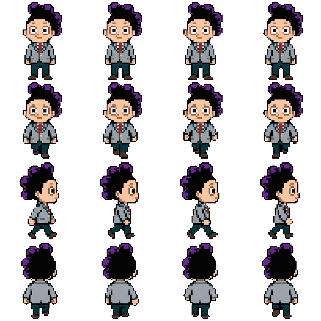 Minoru Mineta movement sprite