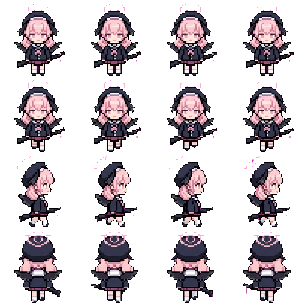 Koharu movement sprite