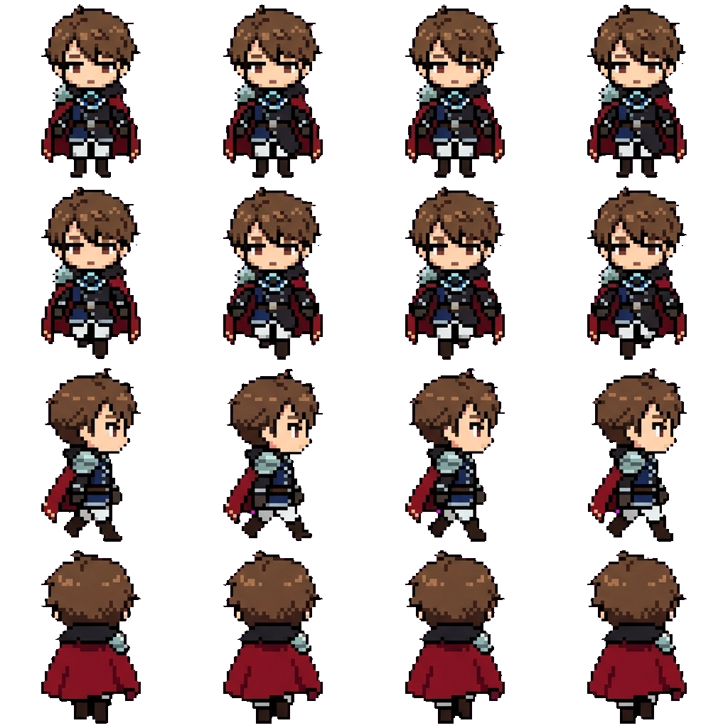 十 龍之介 movement sprite