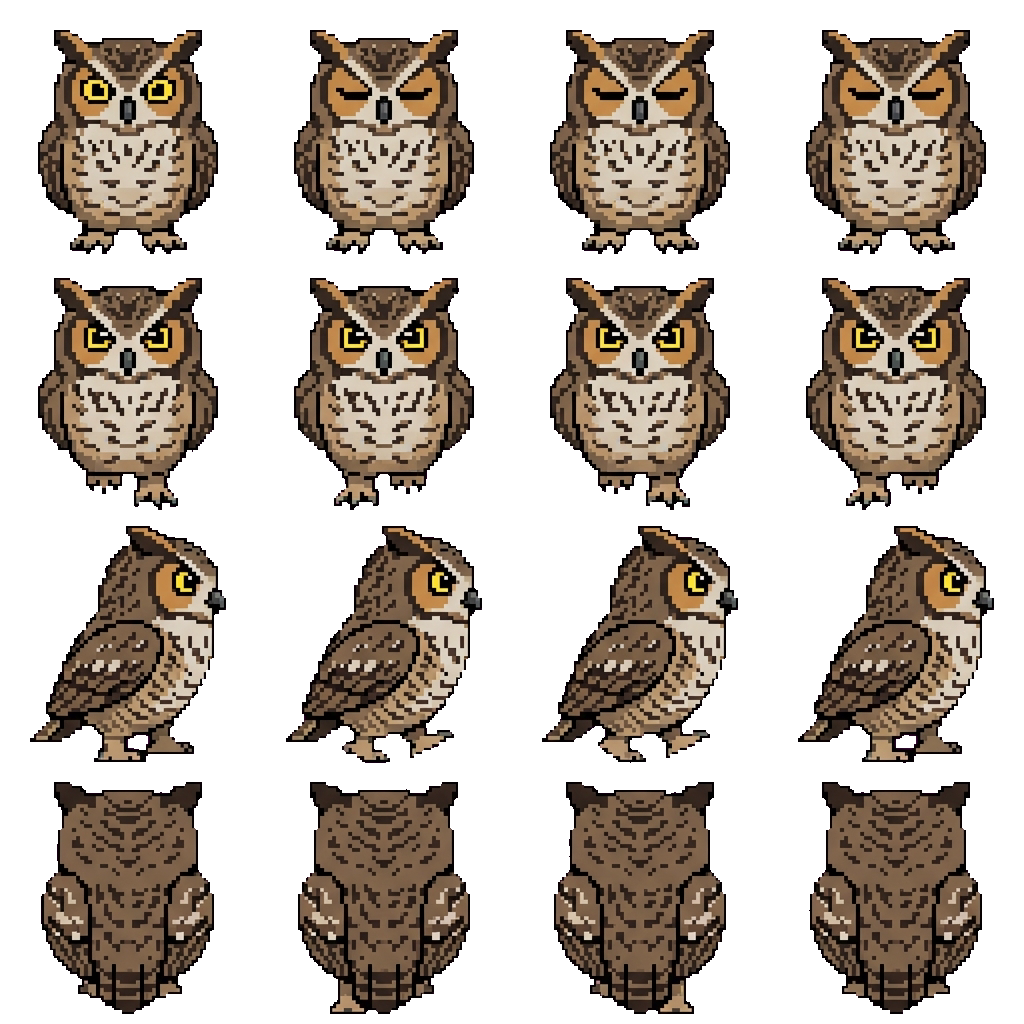 Bubu movement sprite