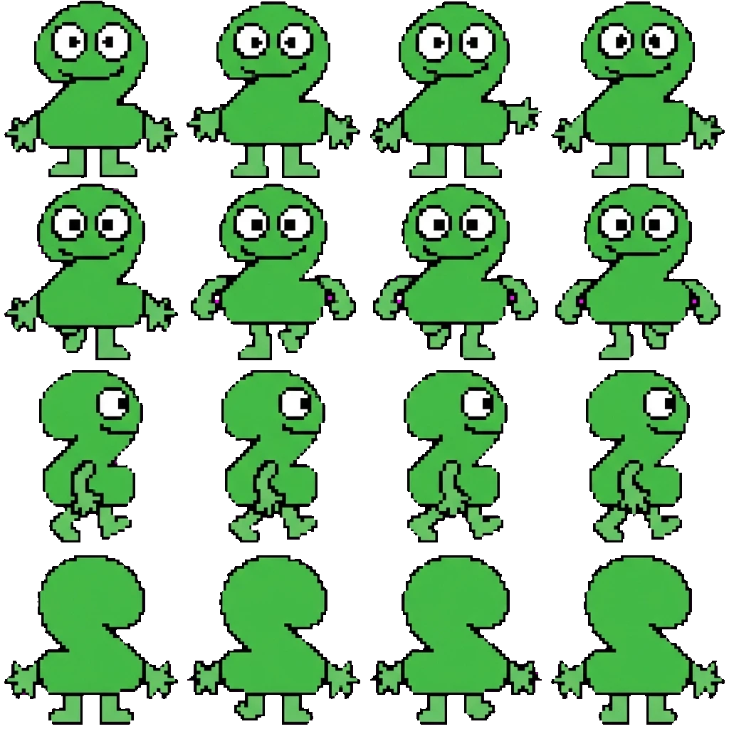 Two movement sprite